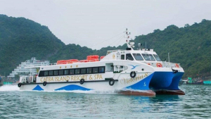 Tàu cao tốc Bến Gót - Đảo Cát Bà